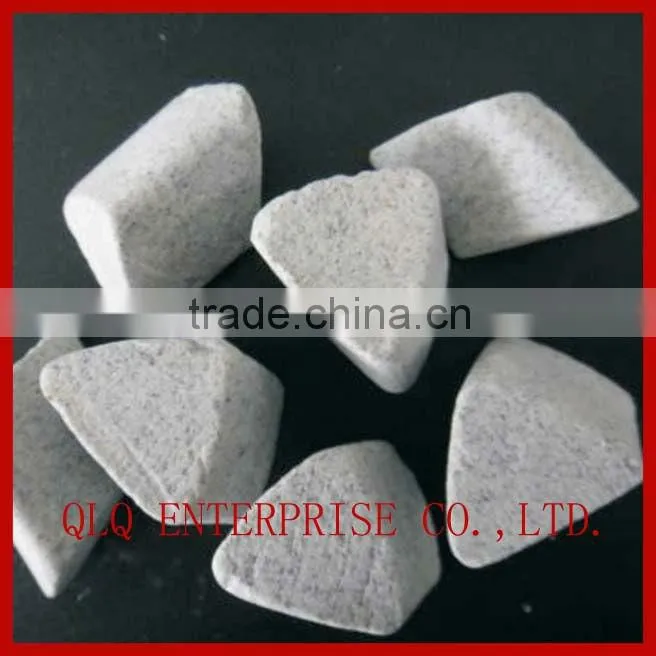 triangle shape deburring ceramic polishing media