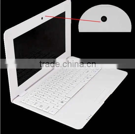 10" Inch Laptop Dual Core 1,5ghz Android Netbook Laptop 1GB RAM White PC