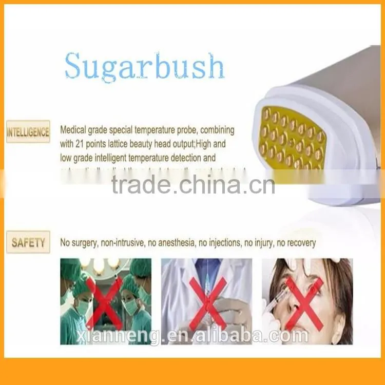 Portable fractional rf Intelligent temperature control Radio frequency machine home use galvanic facial machine