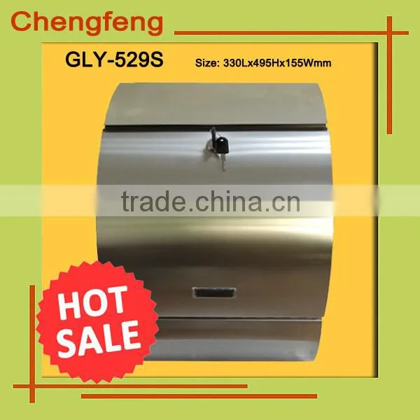 metal mailbox / stainless steel mailbox