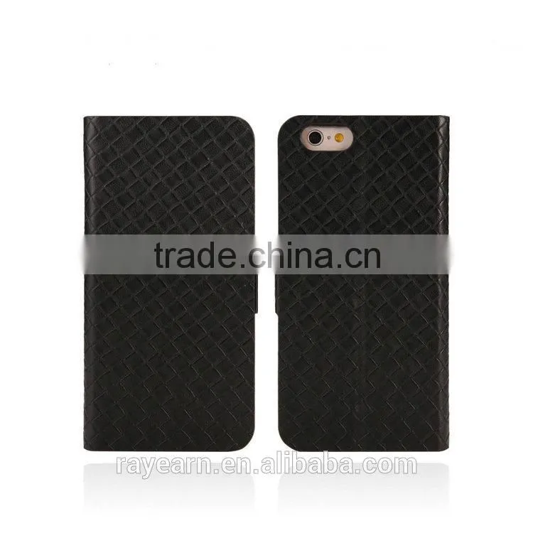 Business style leather case cover for iPhone 6S shockproof leather case