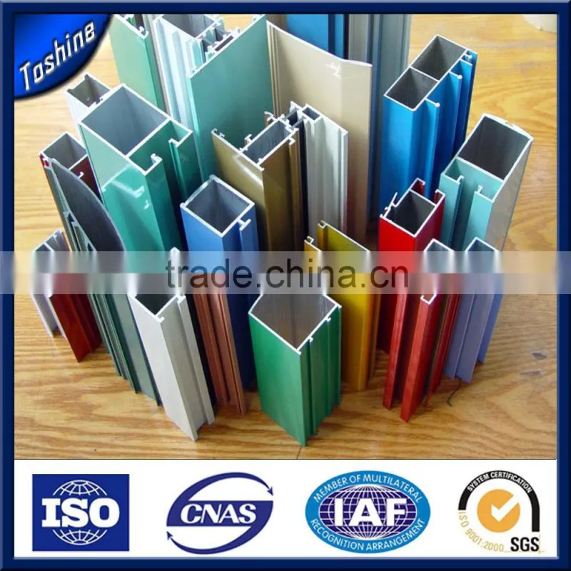 High Quality Electrophoretic Wood Grain Greenhouse Aluminum Profile