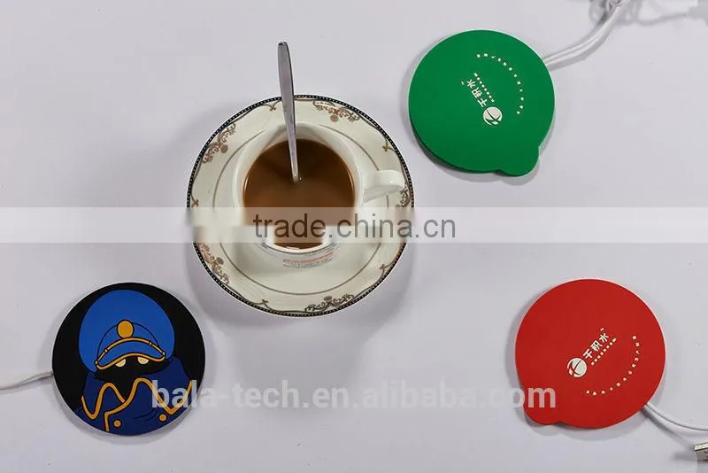 silicone coaster thick cup mat for winter