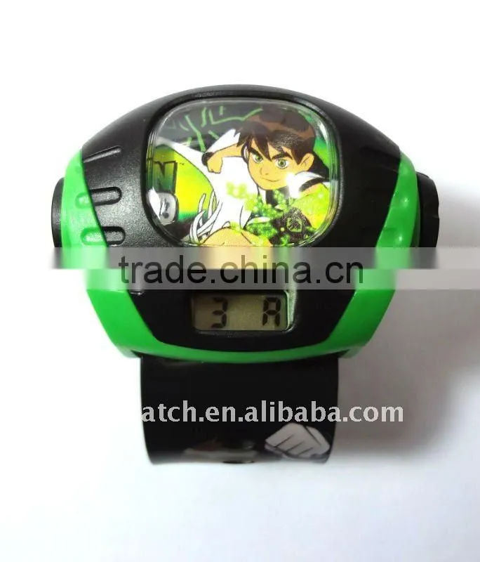 Charming Watch camera with cartoon pictures for kids