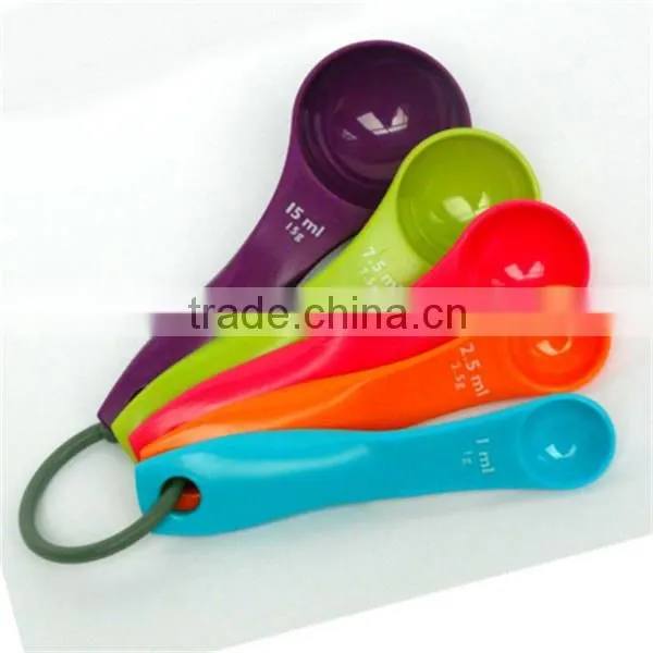 YL051 5size from small to large colorful factory directly supply measuring spoon