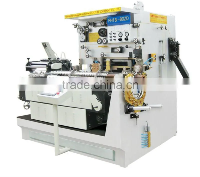 Automatic paint tin can making machine or can making machine