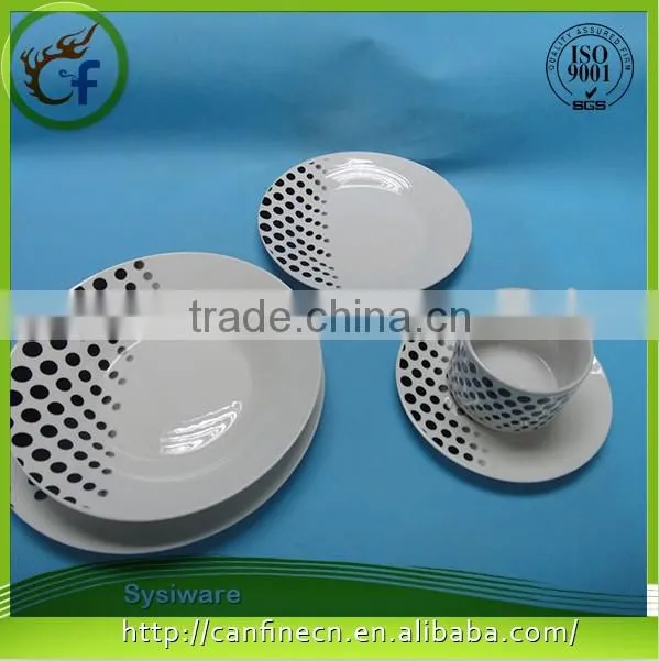 Ceramic porcelain appetizer plates,ceramic microwave dish plate,printable ceramic plates