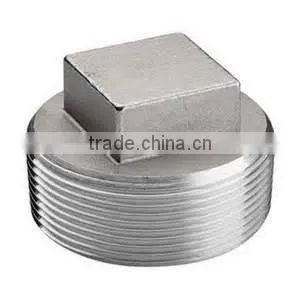 ANSI B16.11 Hex/Round/Square Plug Pipe Fitting