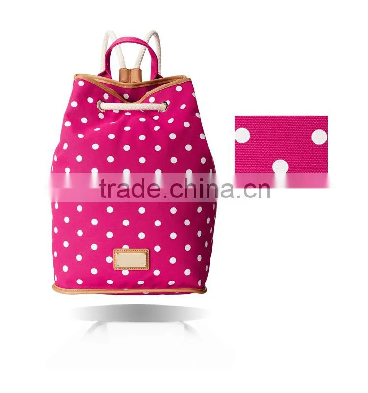 high quality design your logo custom drawstring backpack