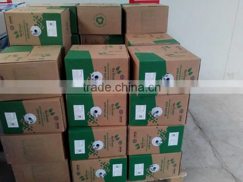 Manufacturer SFTP CAT5E LAN cable Blue/green/black Network Cable For Structure Cabling System