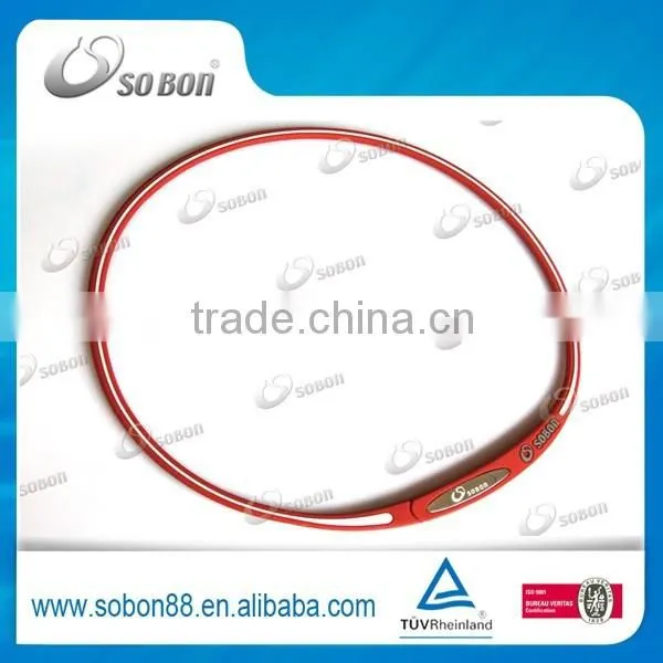 latest design silicone necklace sports fashion jewelry necklace