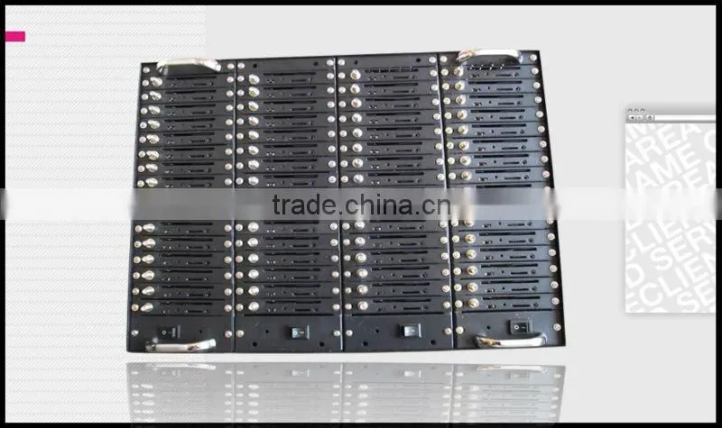 Wavecome Q2406 64 ports usb gsm sms modem pool,gsm modem lan