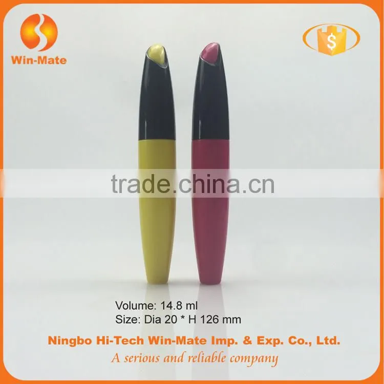 wholesale cheap 126*20mm empty color mascara tube