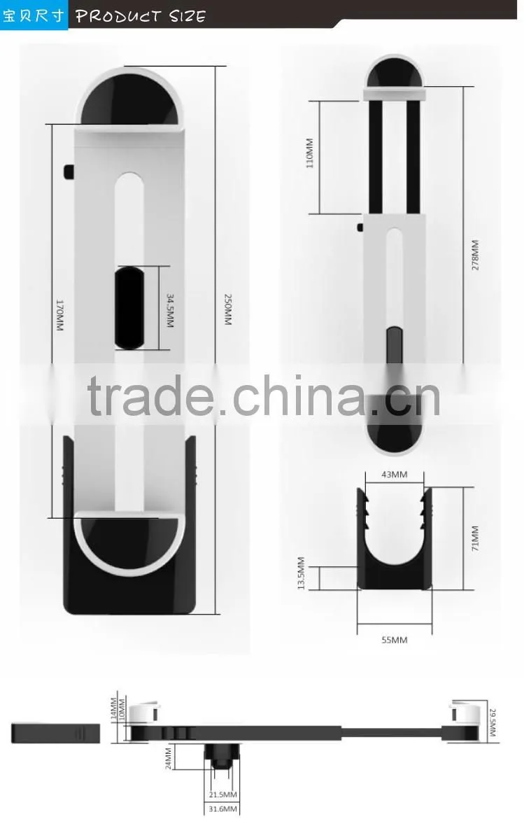 Amazon&Ebay beautiful newest Universal Clip Mount Tablet PC Cradle Mobile Phone Tripod Stand Holder for iPhone SE and iPad Pro