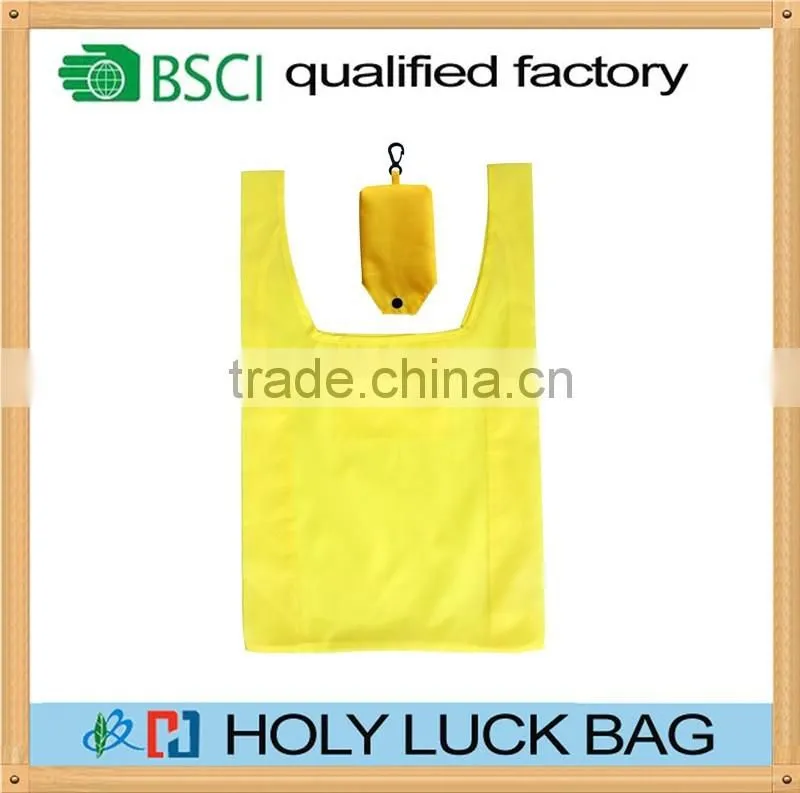 lululemon Factory supermarket foldable polyester shopping bag folding bag