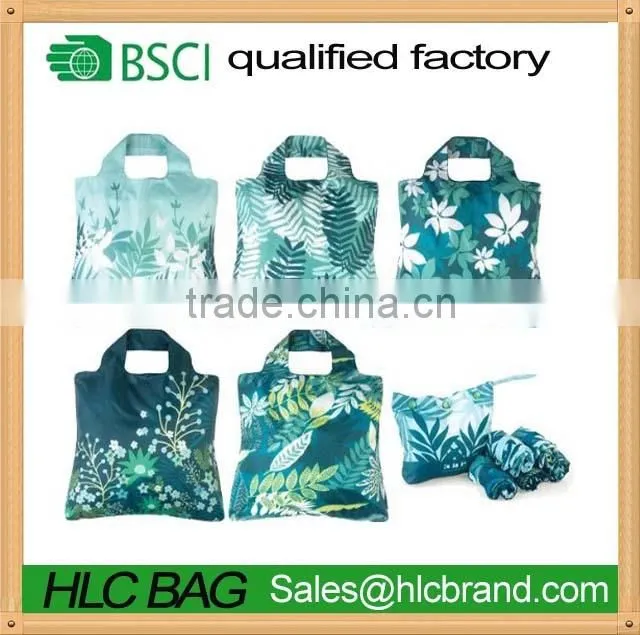 Europe hot sale Omnisax Reusable polyester shopping Bags foldable tote