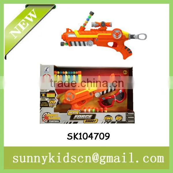 colorful soft air gun soft bullet gun toy with EN71