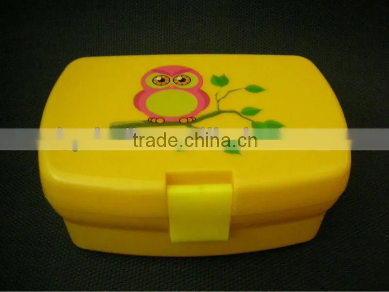 Wholesae double-deck lunch box,plastic container box from china