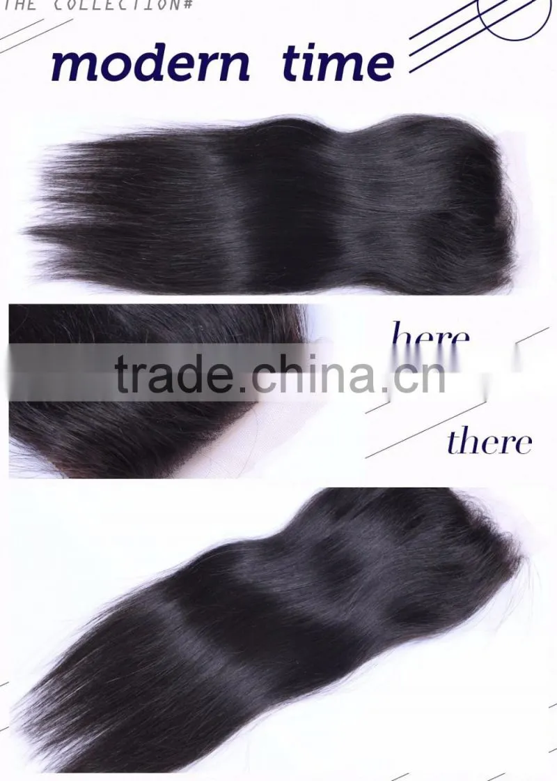 Alibaba Express Large stock for Women Lace Closure made from 100% Chinese human hair with all base size