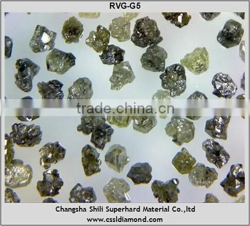 Synthetic RVG diamonds polycrystalline powder for hard alloy processing