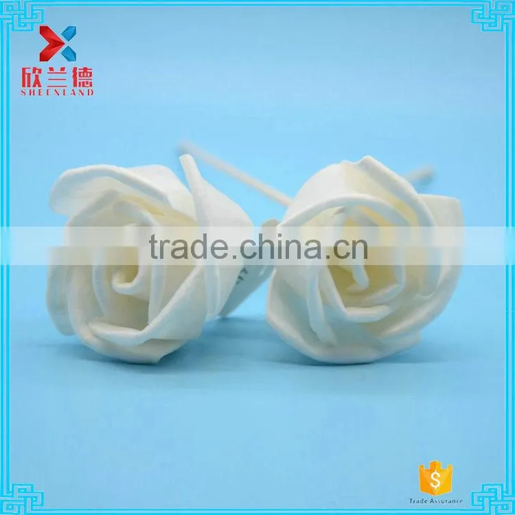 Fragrance flower diffuser white colored sola flower ,Edge of roses