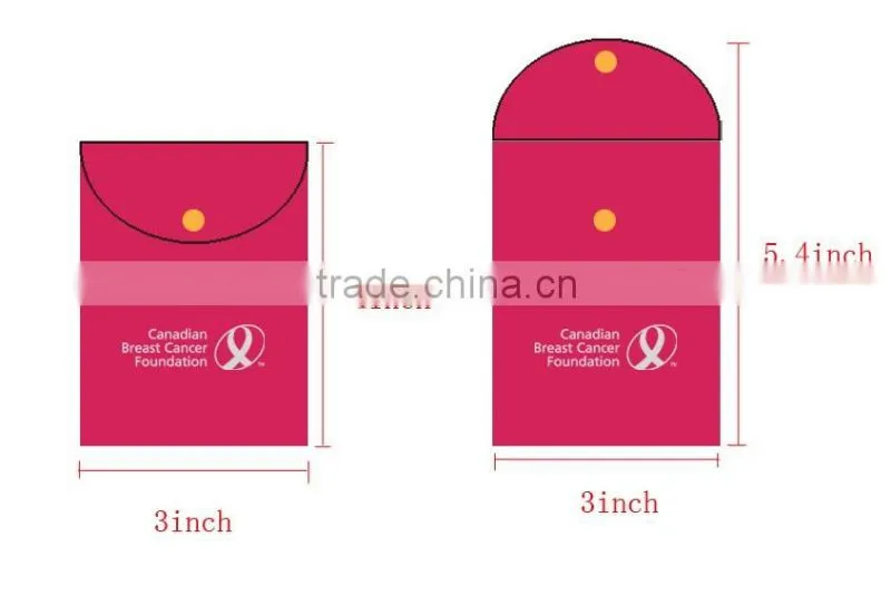 High-end felt jewelry pouches with logo,Factory