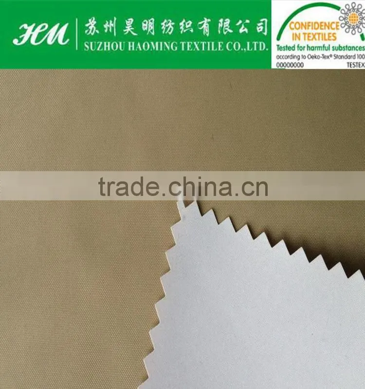 190 taffeta with PVC coated taffeta