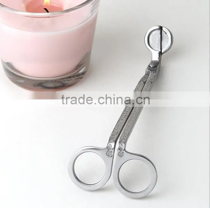 Useful Metal Stainless Steel Candle Wick Trimmer / candle Trim Cutter / off candle clip/tweezers / candle wick clips
