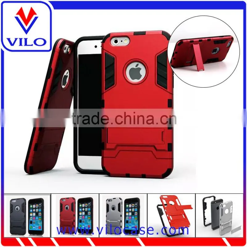 TPU+PC heavy duty armor hybird kickstand case for Samsung Galaxy note 4 phone case