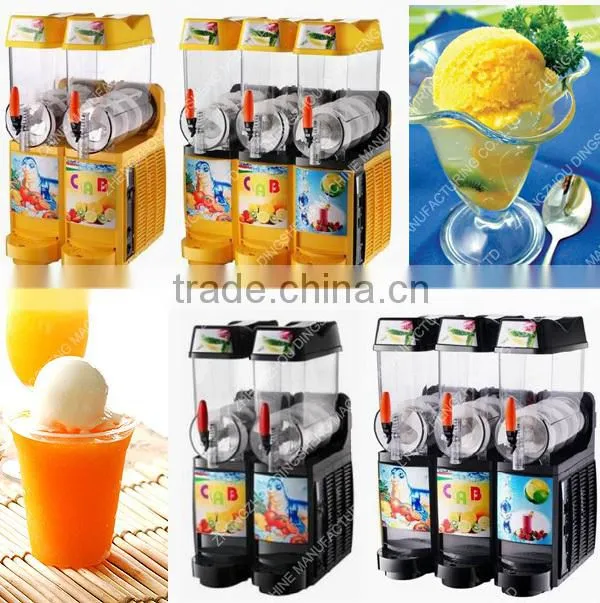 R134a and R404a 2015 Best quality 10Lx2 Slush machine