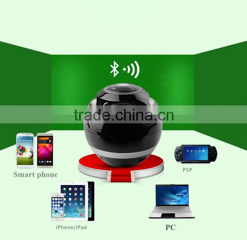 Factory Manufacturer GK-A15 2014 New Round outdoor bluetooth speaker