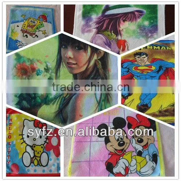 various fashionable design microfiber hand towel