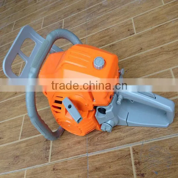 52cc orange and gray color gasoline chain saw 5200,oil chain saw