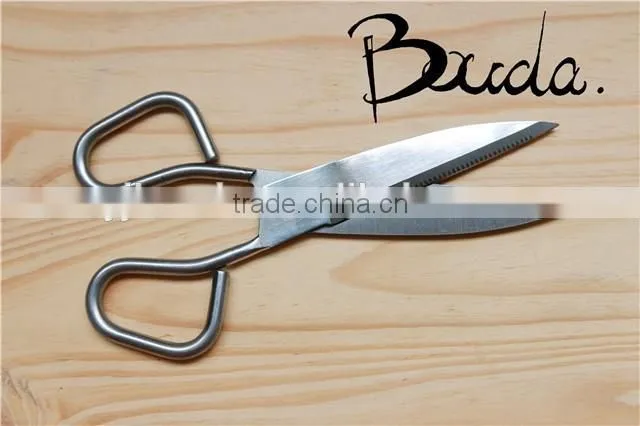 Professional good quality stainless steel fabric cutting scissors BD-S1711