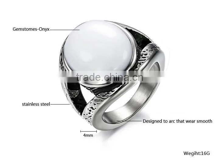Stainless Steel Ring Manufacturer Turkish Opal Rings