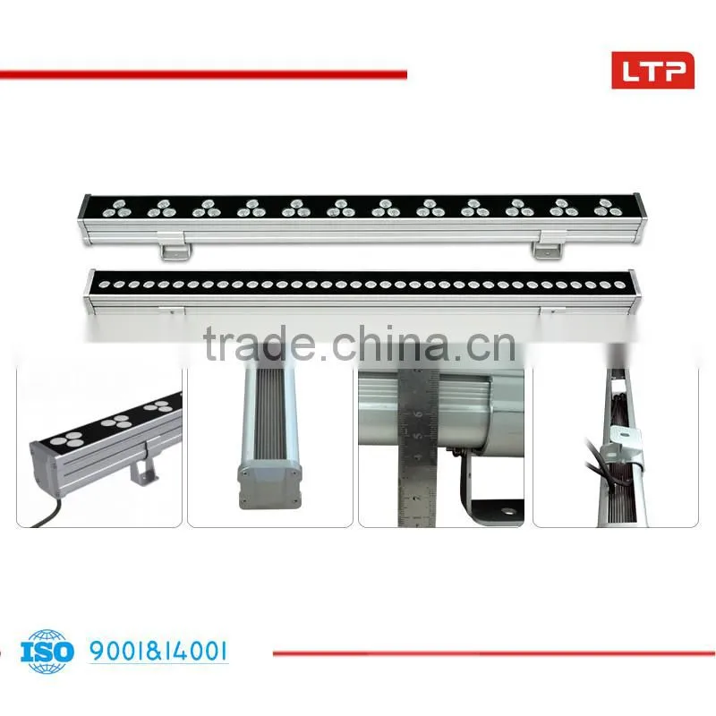 36~108w Length customized High power LED building facade flood lighting IP65 CE certification