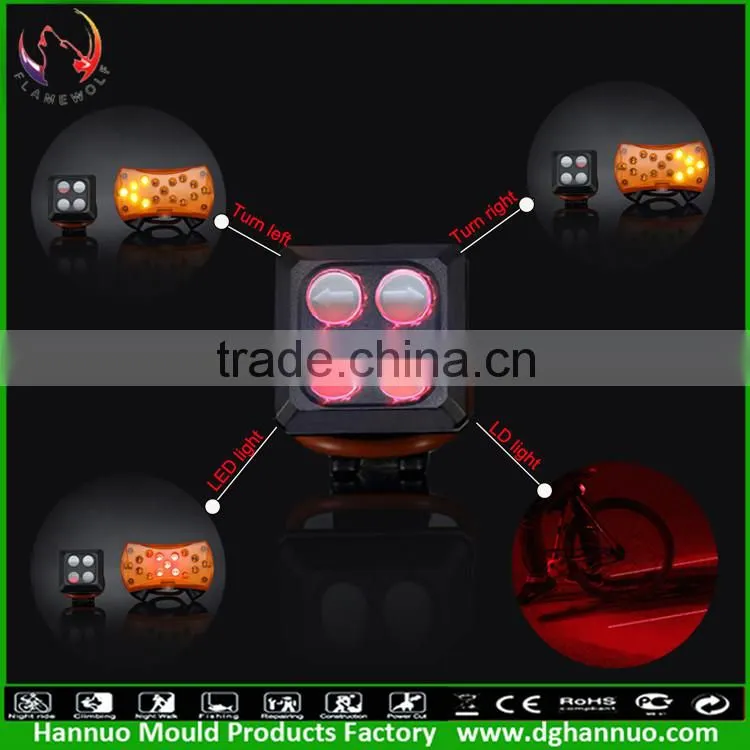 rechargeable bicycle light bike bicycle laser beam rear tail light bicycle laser light