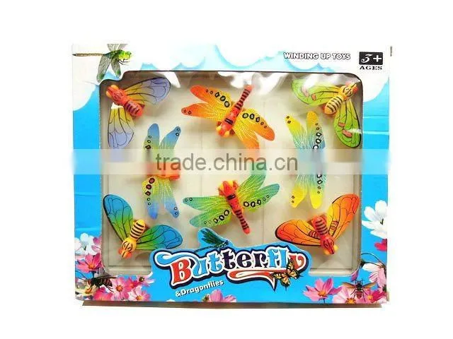 LITTLE WIND UP DRAGONFLY WITH BEE 16PCS