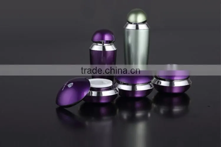 Latest design Acrylic Fashion black cosmetic packaging