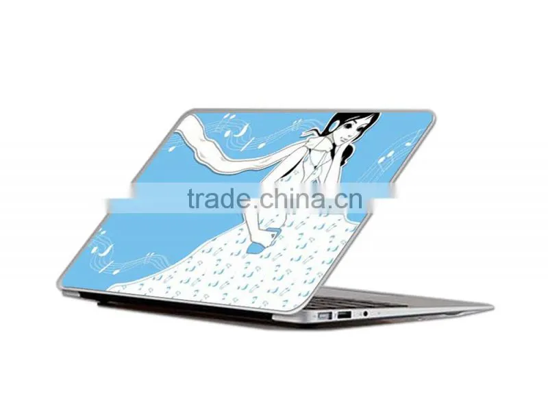 safe and non-toxic Customized design size decorative sticker for macbook