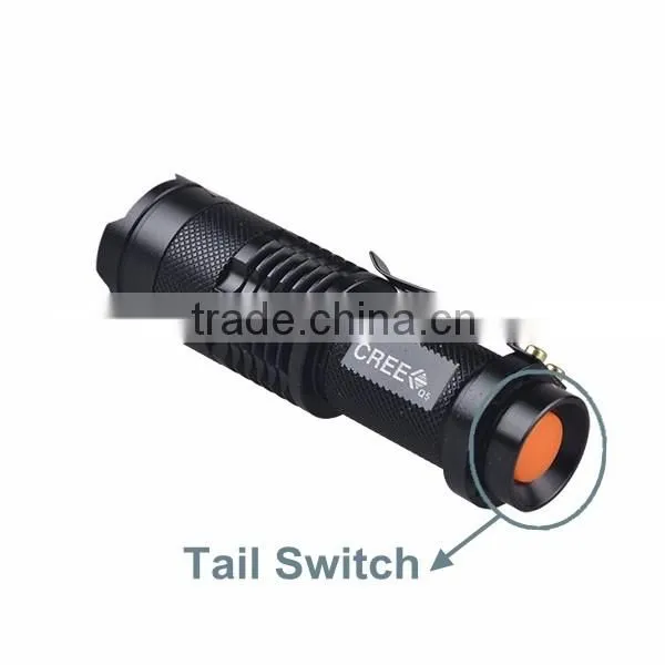 Manufacturer Supply Cheap Bulk AA Powerful Pocket Mini LED Flashlight with Branding