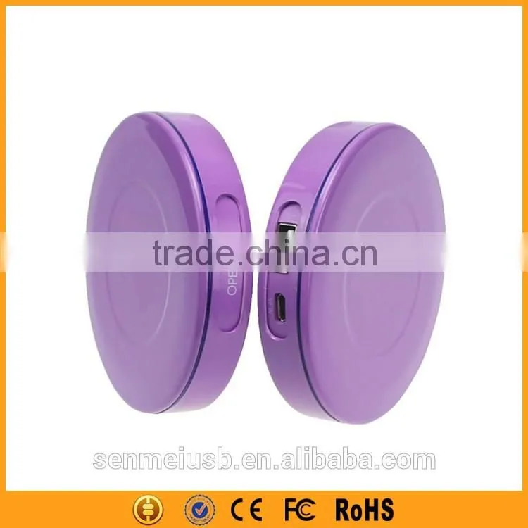 Small Portable Cell Phone Charger 4000mAh for Ladis