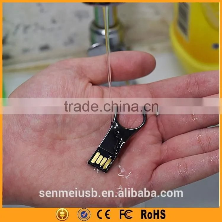 USB Key Shaped Waterproof 32GB USB 3.0 Flash Drive