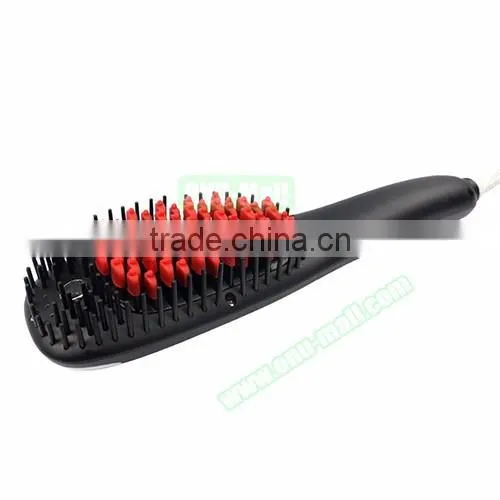 Latest Trending Products Zero Damage Electric Hair Straightener Brush with Sprayer