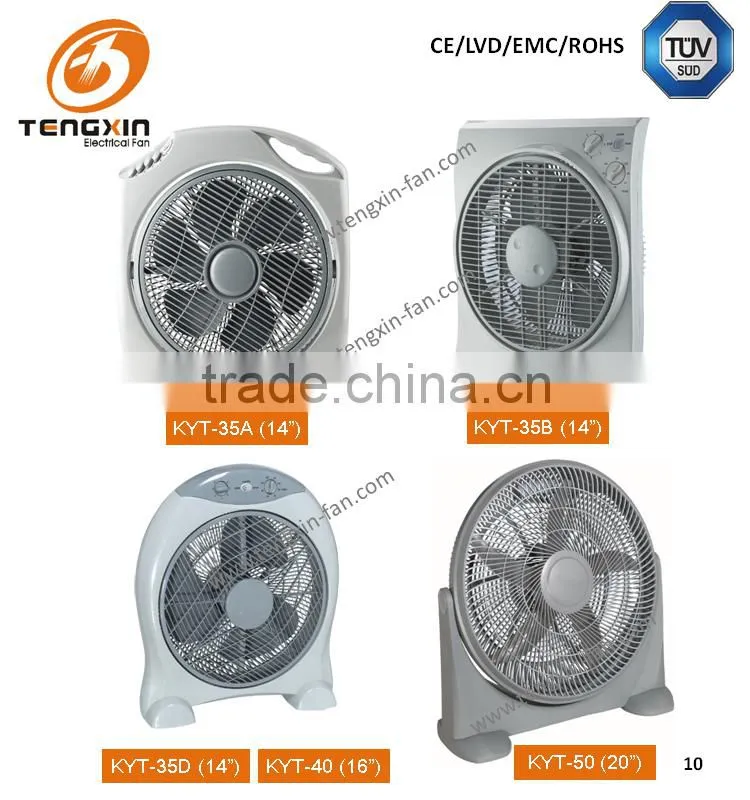 Hot sale TUV CE CB certified 12 inch plastic desk fan FT-30E