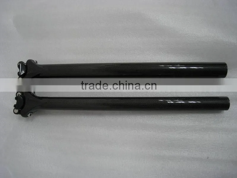 2014 Newest super stiffness carbon bicycle seat post 27.2/31.6mm at factory direct prices