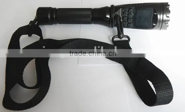 Mini police flashlight IP67 rechargeable LED flashlight