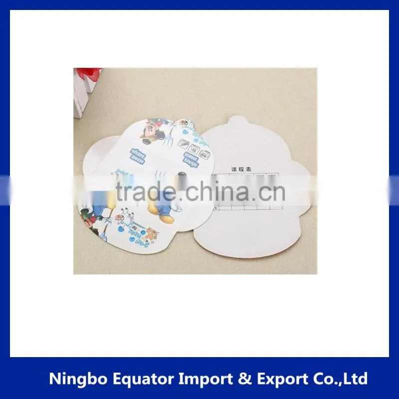 2016 Factory customized paper header cards printing