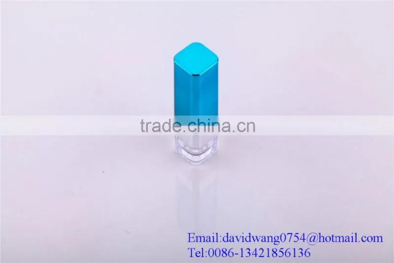 Round Plastic Lipstick case with window-K01