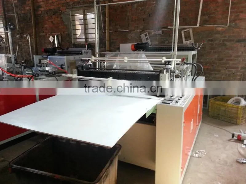 cloth suit bag, cloth cover bag making machine